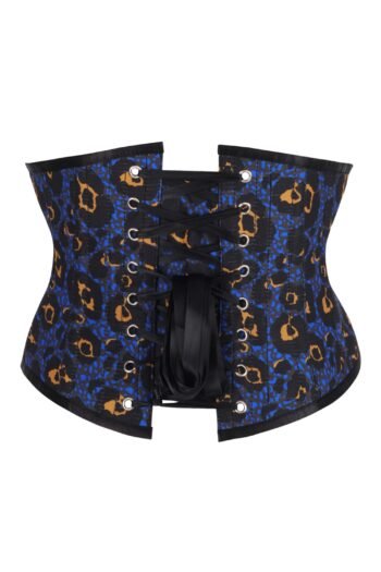 Printed Waspie Cotton Corset