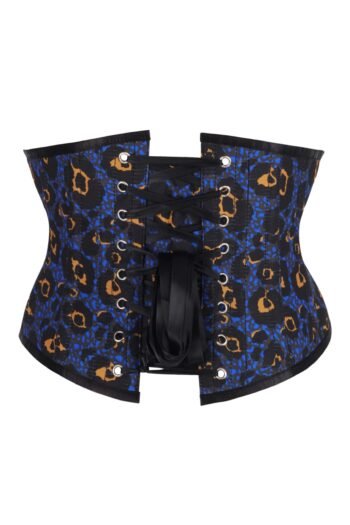 Printed Waspie Cotton Corset