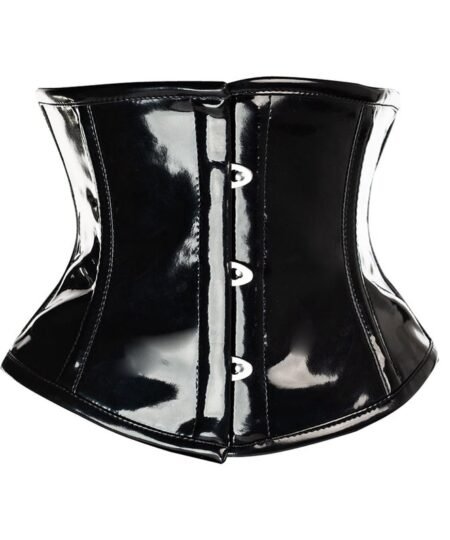 Vinyl Steel Boned Waspie Gothic Corset