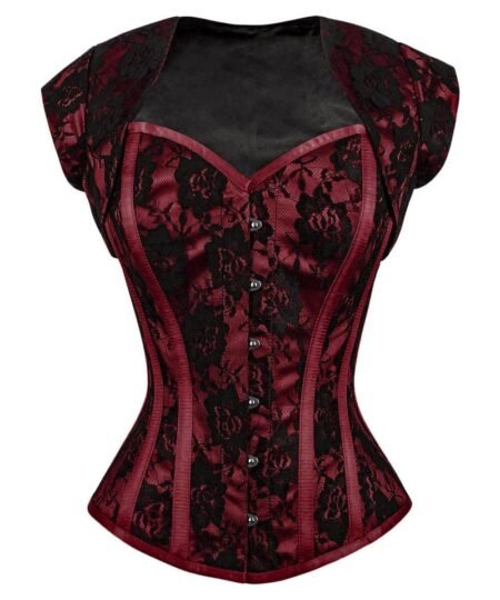 Overbust Lace Corset with Bolero Jacket