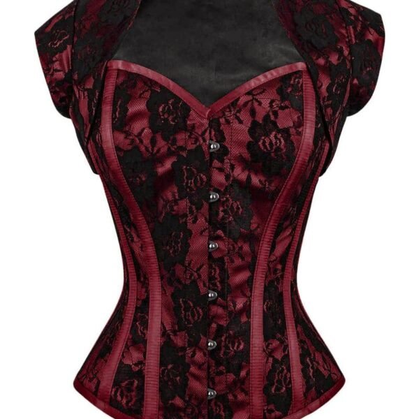Overbust Lace Corset with Bolero Jacket