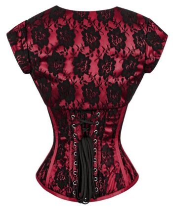 Overbust Lace Corset with Bolero Jacket