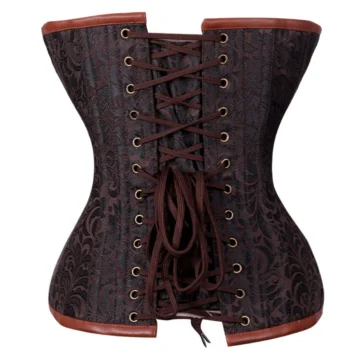 Overbust Steel Boned Steampunk Corset
