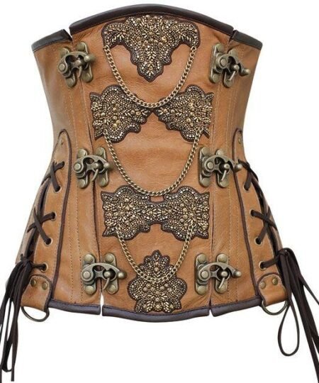 burlesque leather corset, corset for waist reduction, cosplay leather corset, fetish leather corset, genuine leather corset, gothic corset waist trainer, gothic fashion corset, gothic leather corset, gothic steampunk waist cincher, gothic waist cincher belt, lace up leather waist cincher, leather corset top underbust, leather underbust waist trainer, leather waist cincher, medieval corset belt, plus size leather corset, punk rock leather corset, renaissance leather corset, steampunk corset, steel boned leather corset, underbust leather corset, victorian gothic corset, Waist training Corset