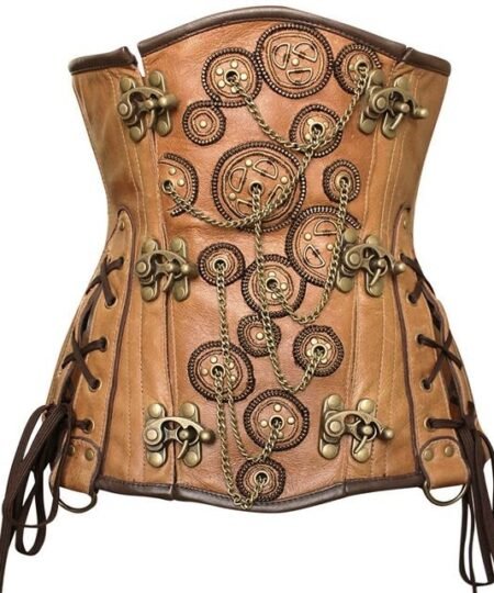 burlesque leather corset, corset for waist reduction, cosplay leather corset, fetish leather corset, genuine leather corset, gothic corset waist trainer, gothic fashion corset, gothic leather corset, gothic steampunk waist cincher, gothic waist cincher belt, lace up leather waist cincher, leather corset top underbust, leather underbust waist trainer, leather waist cincher, medieval corset belt, plus size leather corset, punk rock leather corset, renaissance leather corset, steampunk corset, steel boned leather corset, underbust leather corset, victorian gothic corset, Waist training Corset
