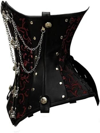 burlesque leather corset, corset for waist reduction, cosplay leather corset, fetish leather corset, genuine leather corset, gothic corset waist trainer, gothic fashion corset, gothic leather corset, gothic steampunk waist cincher, gothic waist cincher belt, lace up leather waist cincher, leather corset top underbust, leather underbust waist trainer, leather waist cincher, medieval corset belt, plus size leather corset, punk rock leather corset, renaissance leather corset, steampunk corset, steel boned leather corset, underbust leather corset, victorian gothic corset, Waist training Corset