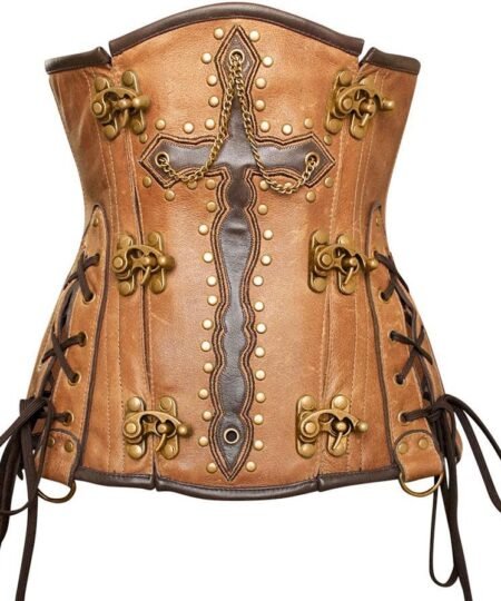 burlesque leather corset, corset for waist reduction, cosplay leather corset, fetish leather corset, genuine leather corset, gothic corset waist trainer, gothic fashion corset, gothic leather corset, gothic steampunk waist cincher, gothic waist cincher belt, lace up leather waist cincher, leather corset top underbust, leather underbust waist trainer, leather waist cincher, medieval corset belt, plus size leather corset, punk rock leather corset, renaissance leather corset, steampunk corset, steel boned leather corset, underbust leather corset, victorian gothic corset, Waist training Corset