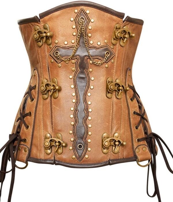 burlesque leather corset, corset for waist reduction, cosplay leather corset, fetish leather corset, genuine leather corset, gothic corset waist trainer, gothic fashion corset, gothic leather corset, gothic steampunk waist cincher, gothic waist cincher belt, lace up leather waist cincher, leather corset top underbust, leather underbust waist trainer, leather waist cincher, medieval corset belt, plus size leather corset, punk rock leather corset, renaissance leather corset, steampunk corset, steel boned leather corset, underbust leather corset, victorian gothic corset, Waist training Corset