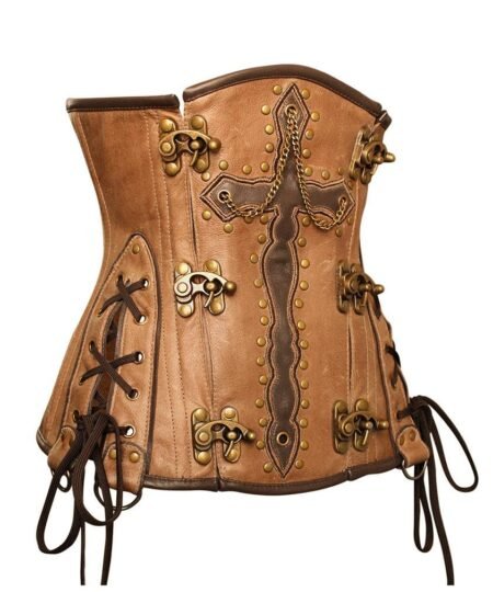 burlesque leather corset, corset for waist reduction, cosplay leather corset, fetish leather corset, genuine leather corset, gothic corset waist trainer, gothic fashion corset, gothic leather corset, gothic steampunk waist cincher, gothic waist cincher belt, lace up leather waist cincher, leather corset top underbust, leather underbust waist trainer, leather waist cincher, medieval corset belt, plus size leather corset, punk rock leather corset, renaissance leather corset, steampunk corset, steel boned leather corset, underbust leather corset, victorian gothic corset, Waist training Corset