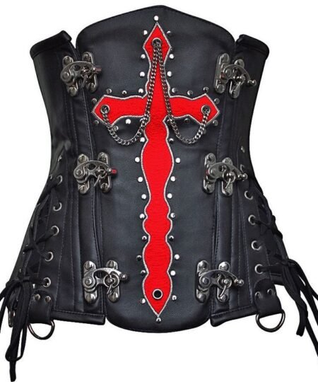 burlesque leather corset, corset for waist reduction, cosplay leather corset, fetish leather corset, genuine leather corset, gothic corset waist trainer, gothic fashion corset, gothic leather corset, gothic steampunk waist cincher, gothic waist cincher belt, lace up leather waist cincher, leather corset top underbust, leather underbust waist trainer, leather waist cincher, medieval corset belt, plus size leather corset, punk rock leather corset, renaissance leather corset, steampunk corset, steel boned leather corset, underbust leather corset, victorian gothic corset, Waist training Corset