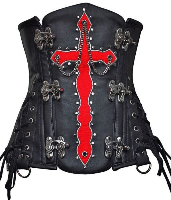 burlesque leather corset, corset for waist reduction, cosplay leather corset, fetish leather corset, genuine leather corset, gothic corset waist trainer, gothic fashion corset, gothic leather corset, gothic steampunk waist cincher, gothic waist cincher belt, lace up leather waist cincher, leather corset top underbust, leather underbust waist trainer, leather waist cincher, medieval corset belt, plus size leather corset, punk rock leather corset, renaissance leather corset, steampunk corset, steel boned leather corset, underbust leather corset, victorian gothic corset, Waist training Corset