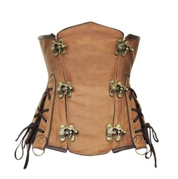 burlesque leather corset, corset for waist reduction, cosplay leather corset, fetish leather corset, genuine leather corset, gothic corset waist trainer, gothic fashion corset, gothic leather corset, gothic steampunk waist cincher, gothic waist cincher belt, lace up leather waist cincher, leather corset top underbust, leather underbust waist trainer, leather waist cincher, medieval corset belt, plus size leather corset, punk rock leather corset, renaissance leather corset, steampunk corset, steel boned leather corset, underbust leather corset, victorian gothic corset, Waist training Corset