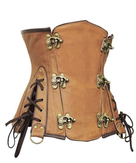 burlesque leather corset, corset for waist reduction, cosplay leather corset, fetish leather corset, genuine leather corset, gothic corset waist trainer, gothic fashion corset, gothic leather corset, gothic steampunk waist cincher, gothic waist cincher belt, lace up leather waist cincher, leather corset top underbust, leather underbust waist trainer, leather waist cincher, medieval corset belt, plus size leather corset, punk rock leather corset, renaissance leather corset, steampunk corset, steel boned leather corset, underbust leather corset, victorian gothic corset, Waist training Corset