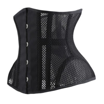 Underbust corset women waist trainer sexy black mesh with corset https://waisttraine.com/