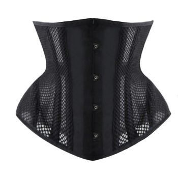 Underbust corset women waist trainer sexy black mesh with corset https://waisttraine.com/