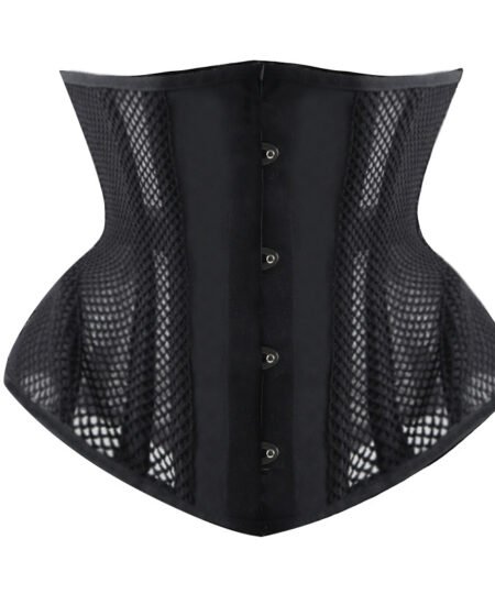 Underbust corset women waist trainer sexy black mesh with corset https://waisttraine.com/