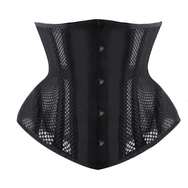 Underbust corset women waist trainer sexy black mesh with corset https://waisttraine.com/
