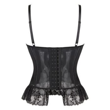 Black hook up bustier for women mesh waist trainer https://waisttraine.com/