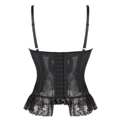 Black hook up bustier for women mesh waist trainer https://waisttraine.com/