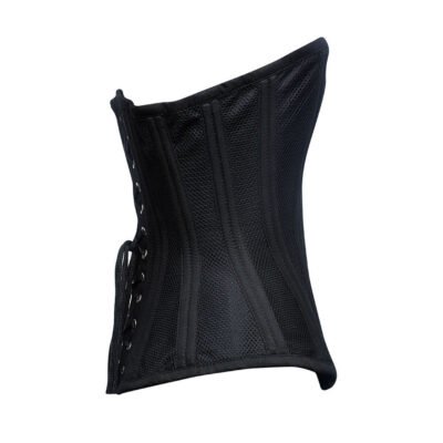 Black Waist Trainer Mesh Corset
