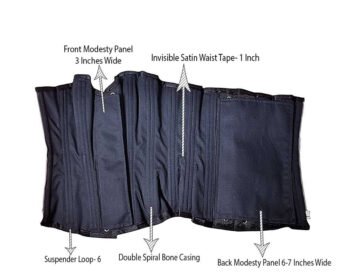 Brocade Waist Trainer Gothic Corset