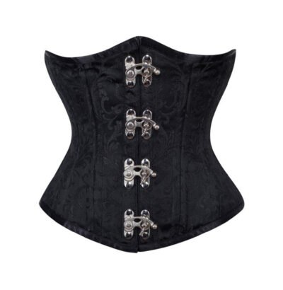 Curvy Brocade Waist Trainer Corset