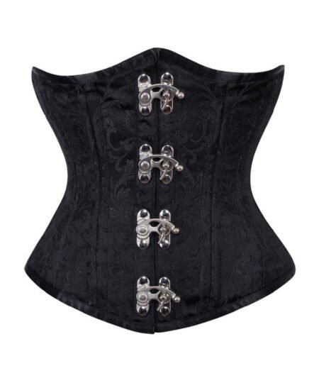 Curvy Brocade Waist Trainer Corset