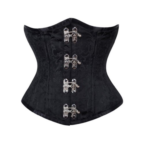 Curvy Brocade Waist Trainer Corset