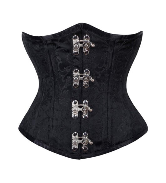 Curvy Brocade Waist Trainer Corset