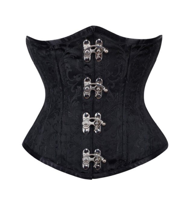 Curvy Brocade Waist Trainer Corset
