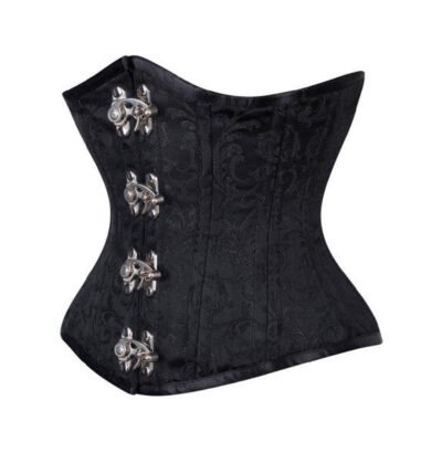 Curvy Brocade Waist Trainer Corset