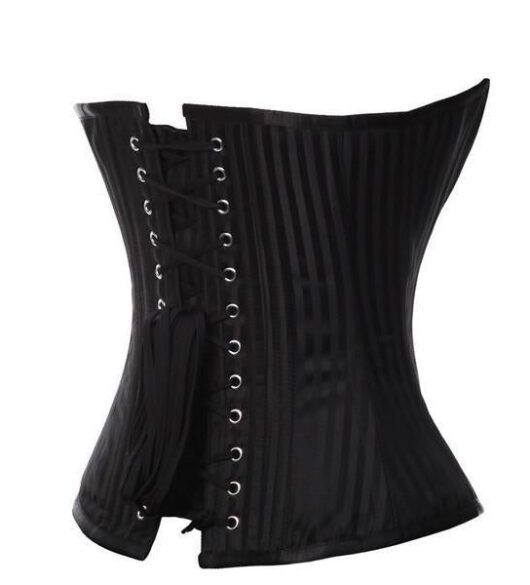 Gothic Overbust Fashion Brocade Corset With Cups