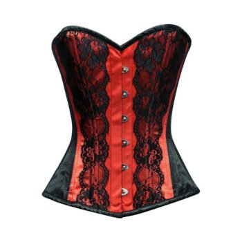 Premium Overbust Satin waist Trainer Corset