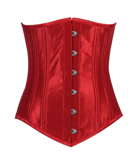 Red Waist Trainer Longline Corset