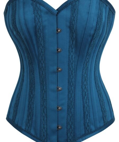Satin Waist Trainer Overbust Corset Top