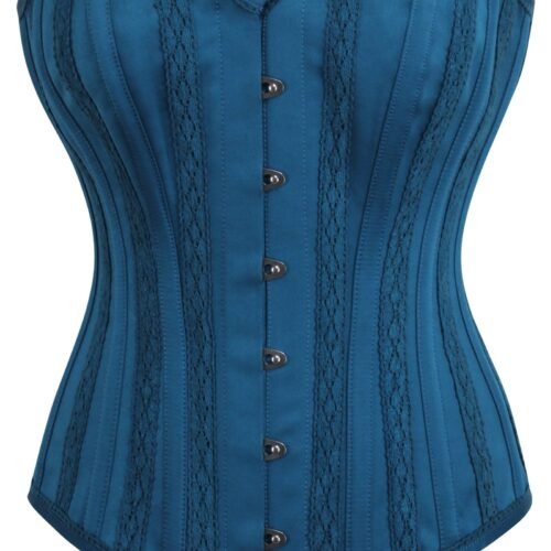 Satin Waist Trainer Overbust Corset Top