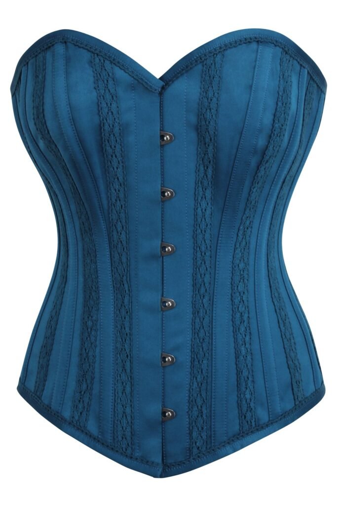 Satin Waist Trainer Overbust Corset Top