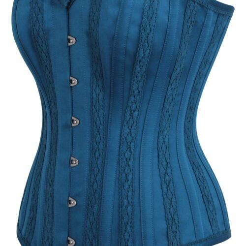 Satin Waist Trainer Overbust Corset Top