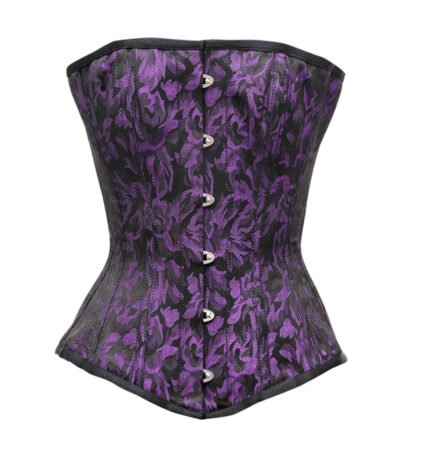 Steel Boned Overbust Brocade Corset Top