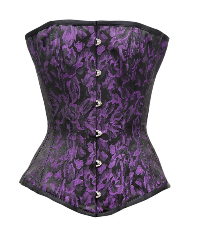 Steel Boned Overbust Brocade Corset Top