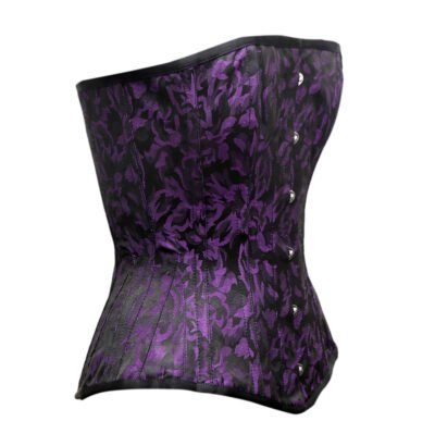 Steel Boned Overbust Brocade Corset Top
