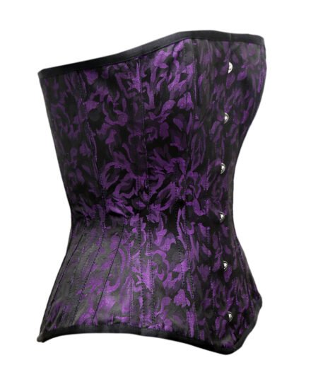 Steel Boned Overbust Brocade Corset Top
