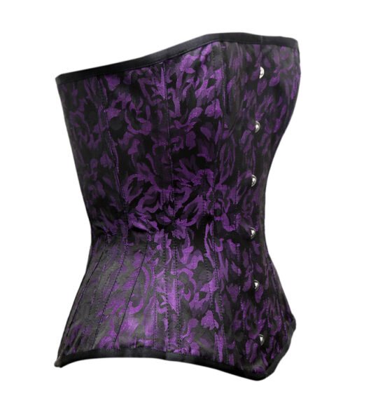 Steel Boned Overbust Brocade Corset Top