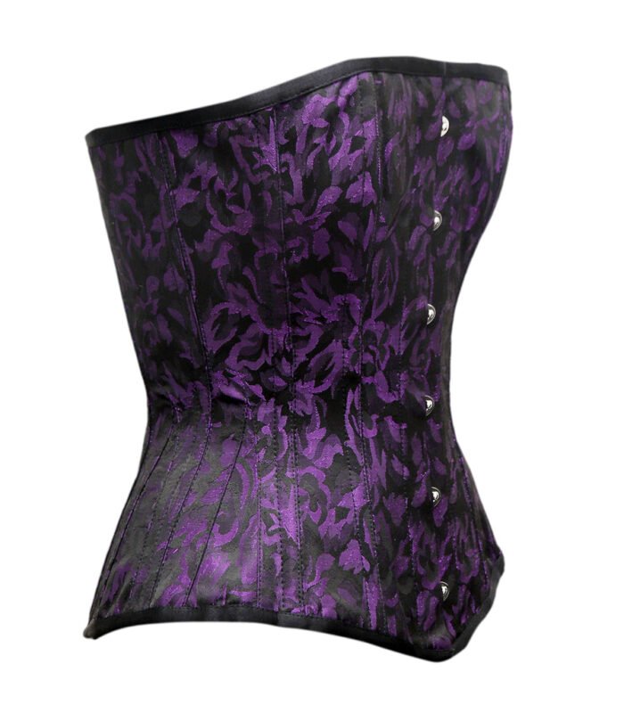 Steel Boned Overbust Brocade Corset Top