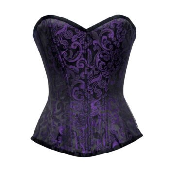 Steel Boned Overbust Waist Trainer Corset