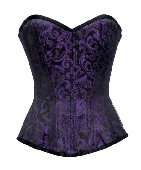Steel Boned Overbust Waist Trainer Corset