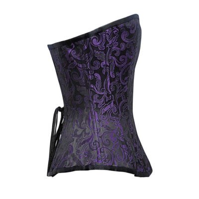 Steel Boned Overbust Waist Trainer Corset