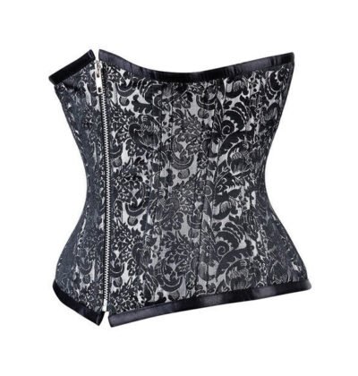 Underbust Curvy Brocade Corset