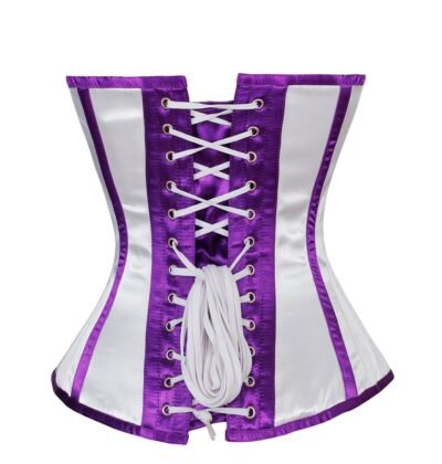 Waist Training Overbust Satin Corset