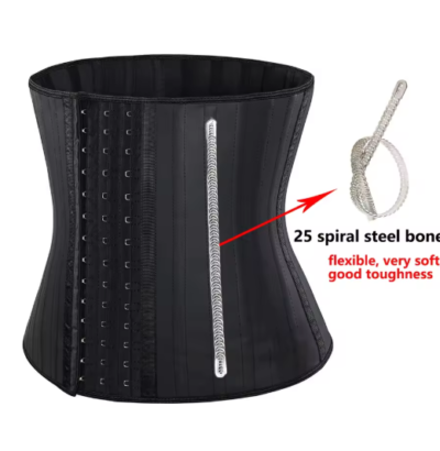 latex waist trainer corset for women